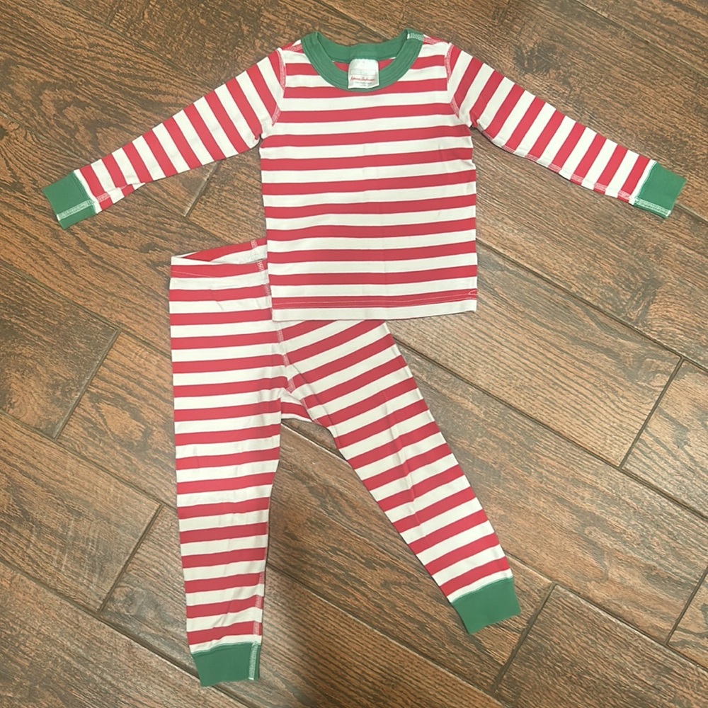 Hanna Andersson Classic Christmas Stripe Pajamas